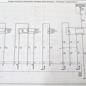 Engine Controls Schematics (engine Data Sensors - Pressure, Temperature) LNF