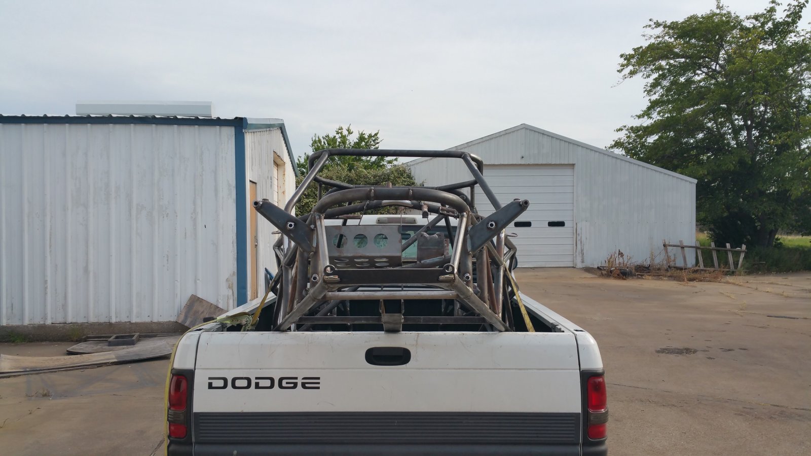 P2 Frame before powder coat - front