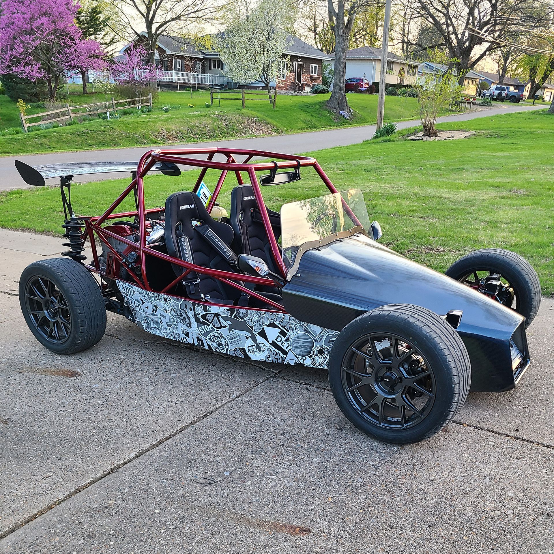 Df Kit Car Rear Wing Choice Goblin V1 - 453 | DF Kit Car | DF Kit Car