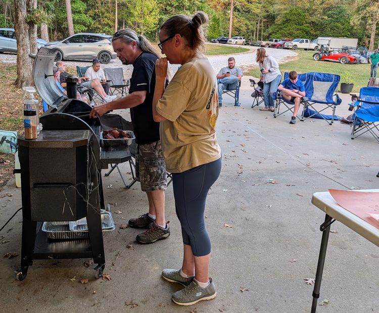 Wes and Holly at the grill.jpg